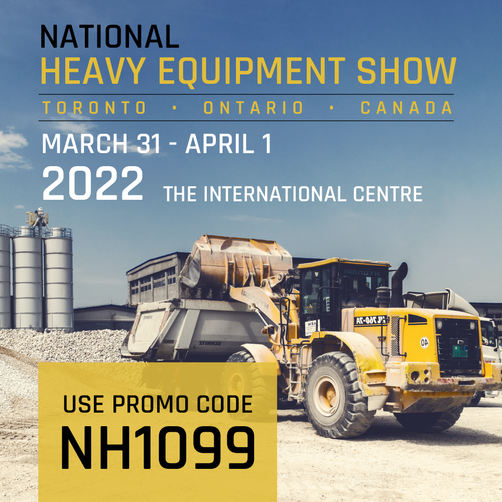 Featured image for “We’re going to the National Heavy Equipment Show!”