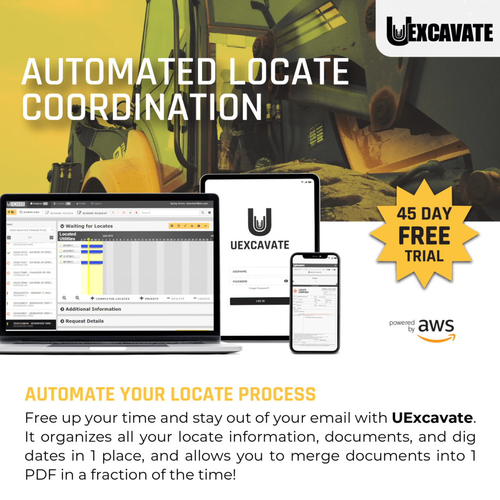 UExcavate automated locate coordination